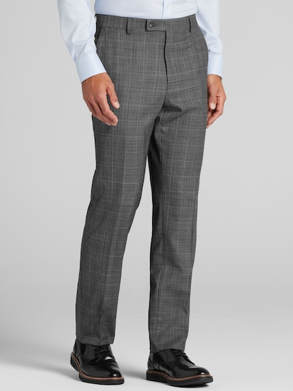 green emerald velvet dress Kenneth Cole Reaction Men's Slim Fit Solid Performance Dress Pant