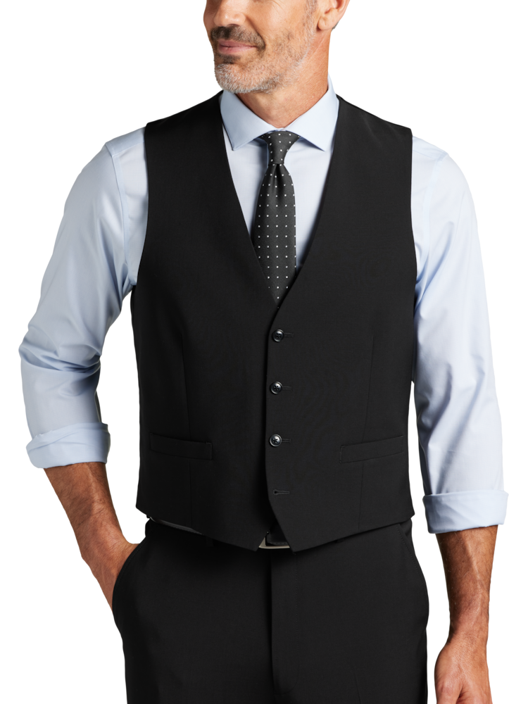  Calvin Klein Boys' Formal Suit Vest, Tailored Fit & Adjustable  Back Strap, 4-button Single Breasted Closure & 2 Slit Pockets, Black, 8:  Business Suit Pants Sets: Clothing, Shoes & Jewelry