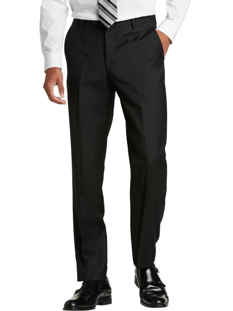 brown satin dress near me Men's Formal Casual Vintage Suit Pants Brown, Brown / 44 / 82