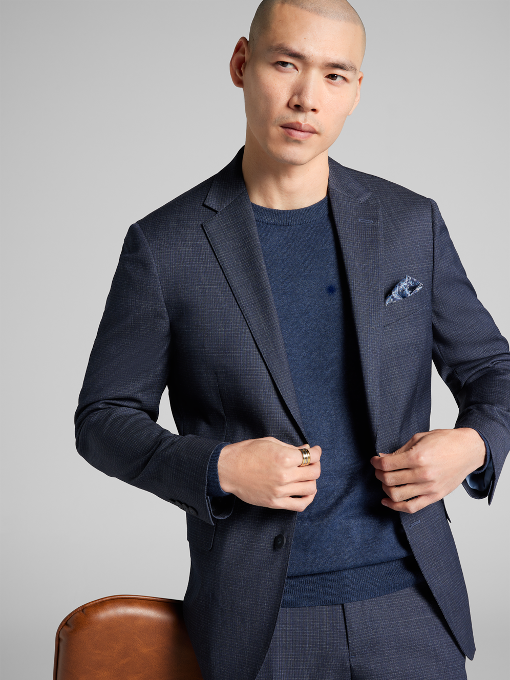 Awearness Kenneth Cole Slim Fit Check Suit Jacket | Men's Suits ...
