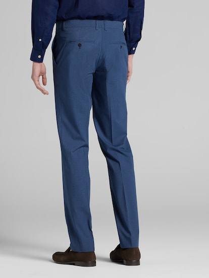 egara skinny fit dress pants Egara Skinny Fit Suit Pants, Black/White Tic - Multi