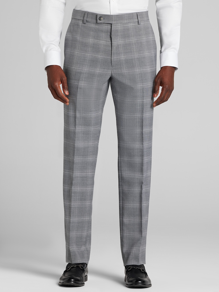 awearness kenneth cole modern fit stretch waistband dress pants Awearness Kenneth Cole Modern Fit Essential Dress Pants, Charcoal Gray -  Size: 40 32 | Dress Pants