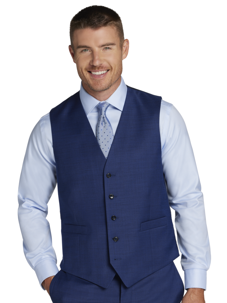 Black suit navy vest store