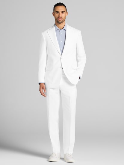 joseph & feiss white dress shirt Joseph & Feiss International White Dress Shirt XL (17-17.5) 34/35 Preowned
