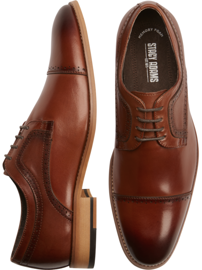 Stacy adams cognac dress shoes new arrivals