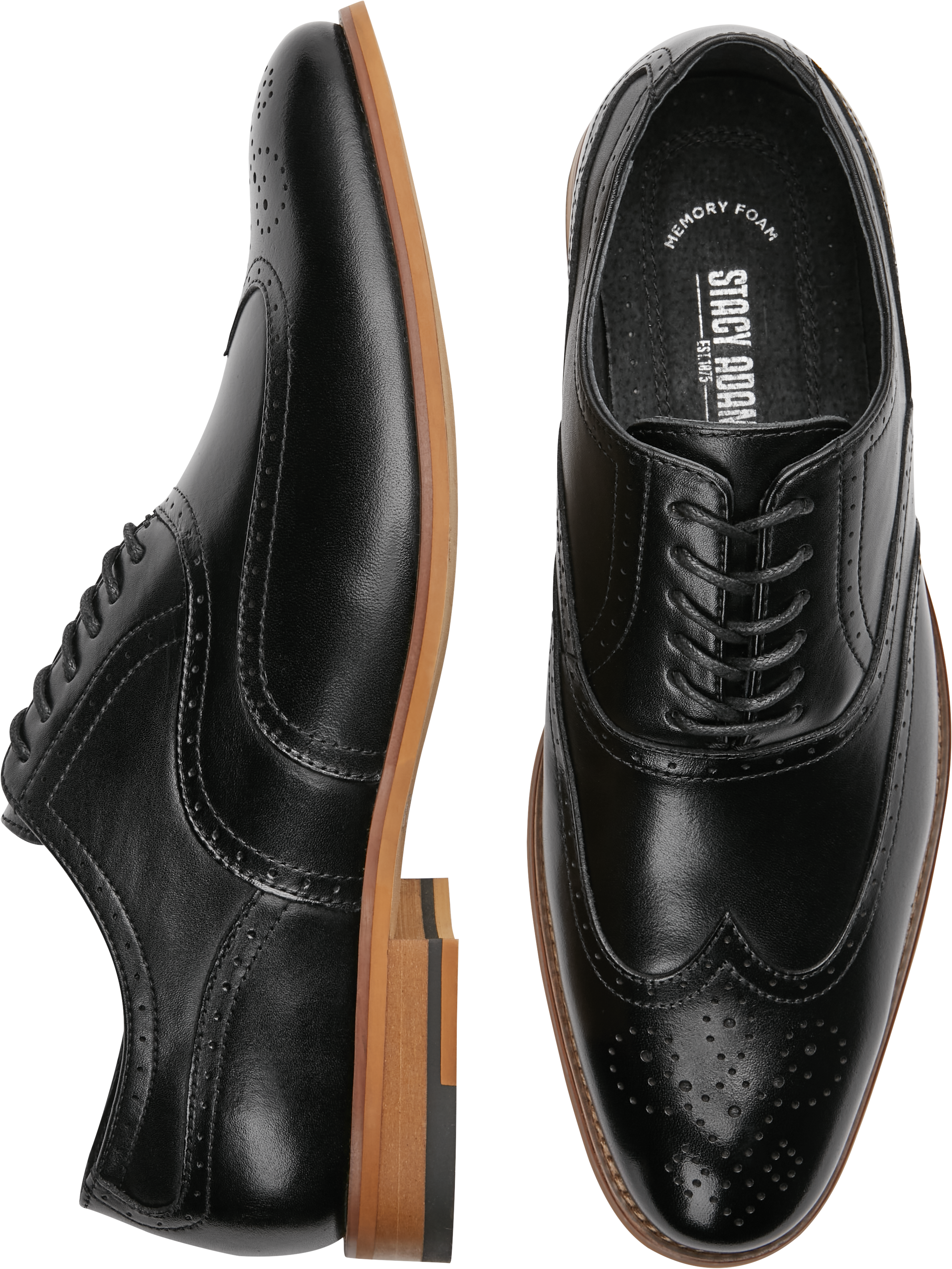 Stacy adams store dunbar wingtip oxford