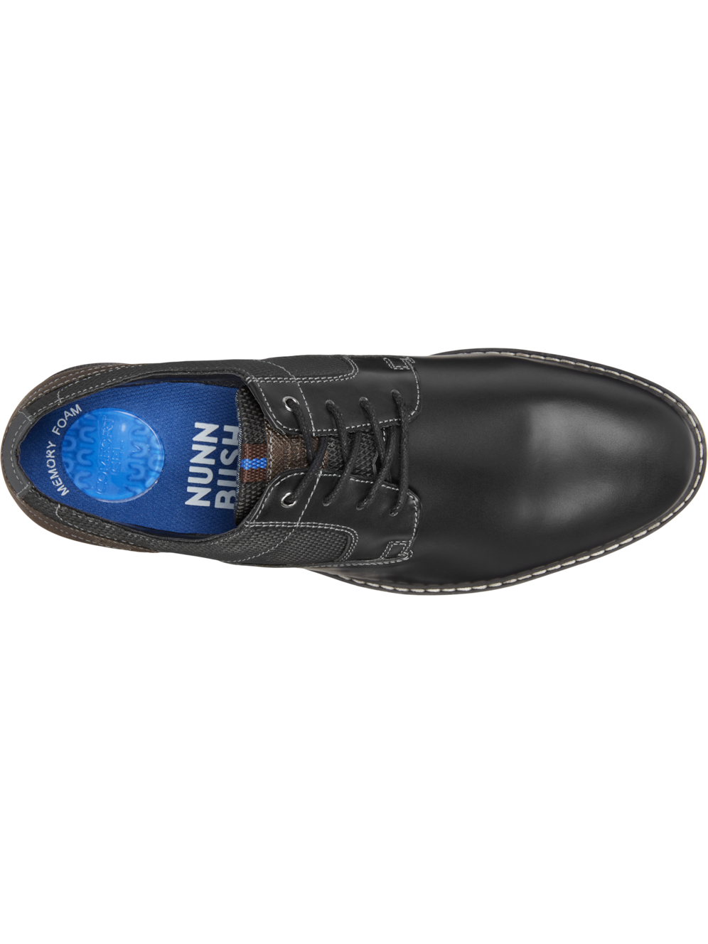 Nunn Bush Circuit Plain Toe Oxfords | Men's Shoes | Moores Clothing