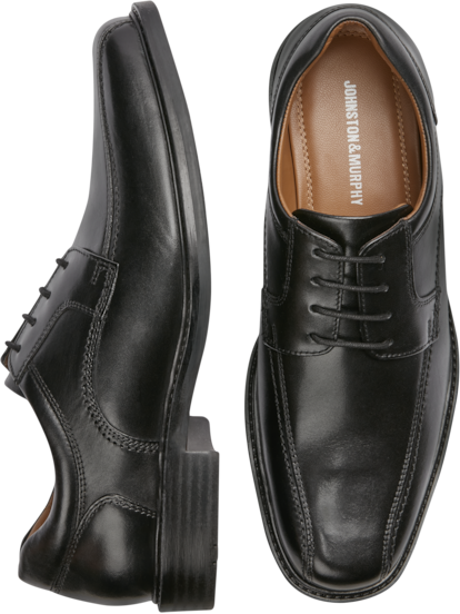 Johnston & murphy men's clearance comfort shuler bike toe oxford