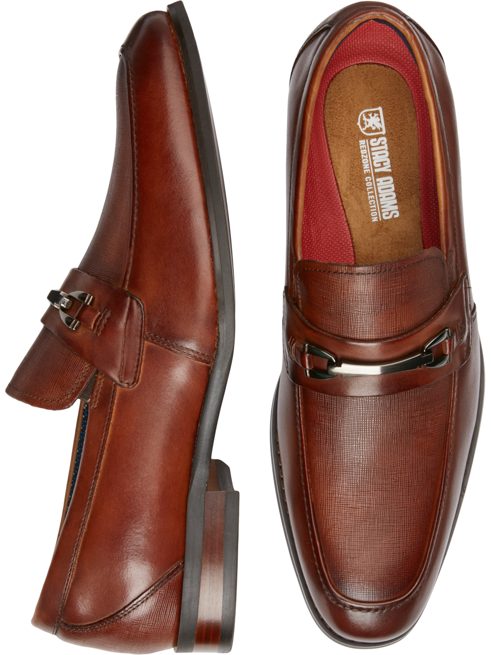 Stacy Adams Novak Moc Toe Slip-On in Brown for Men