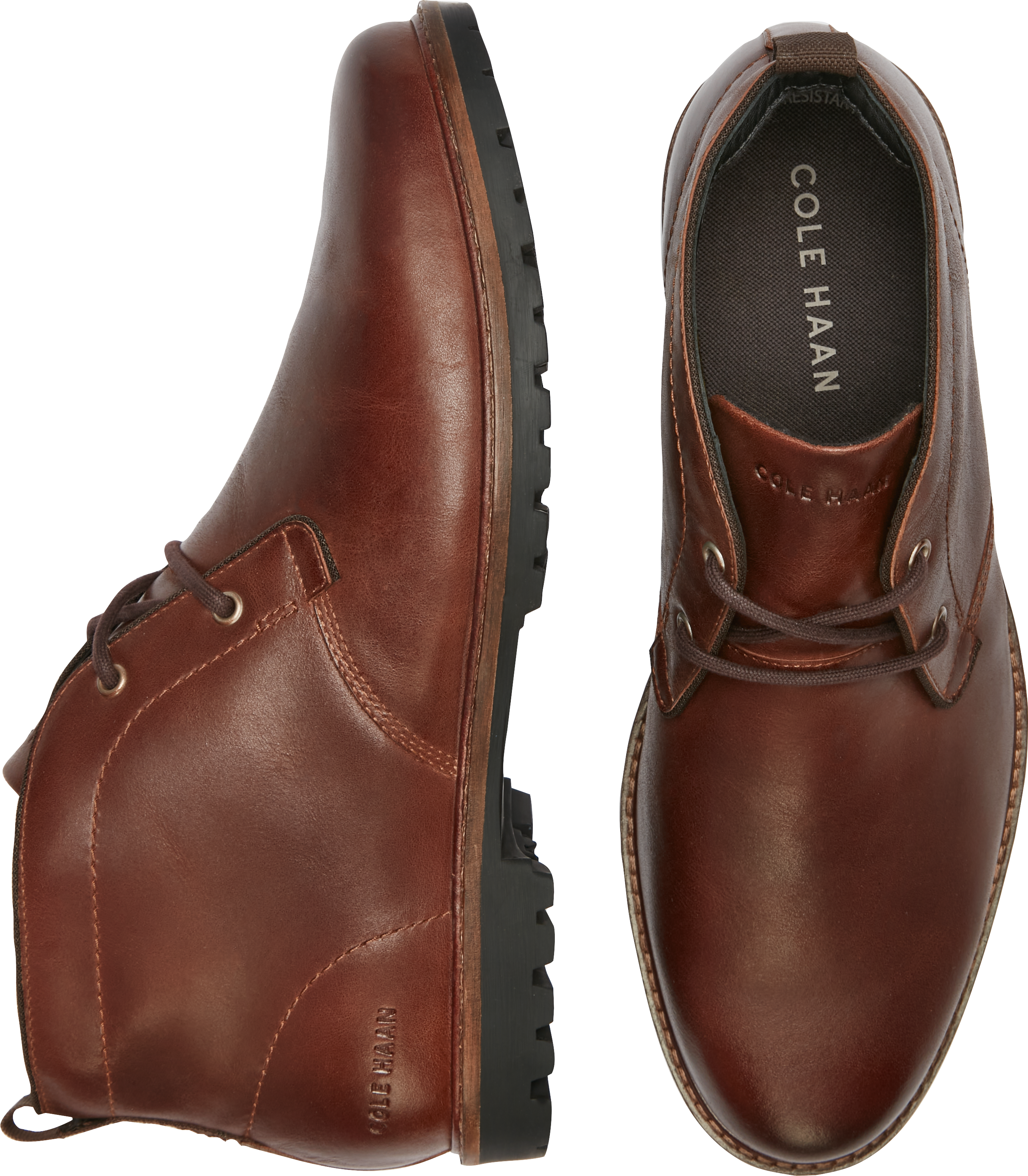 Cole Haan Midland Plain Toe Lace-up Chukka Boot