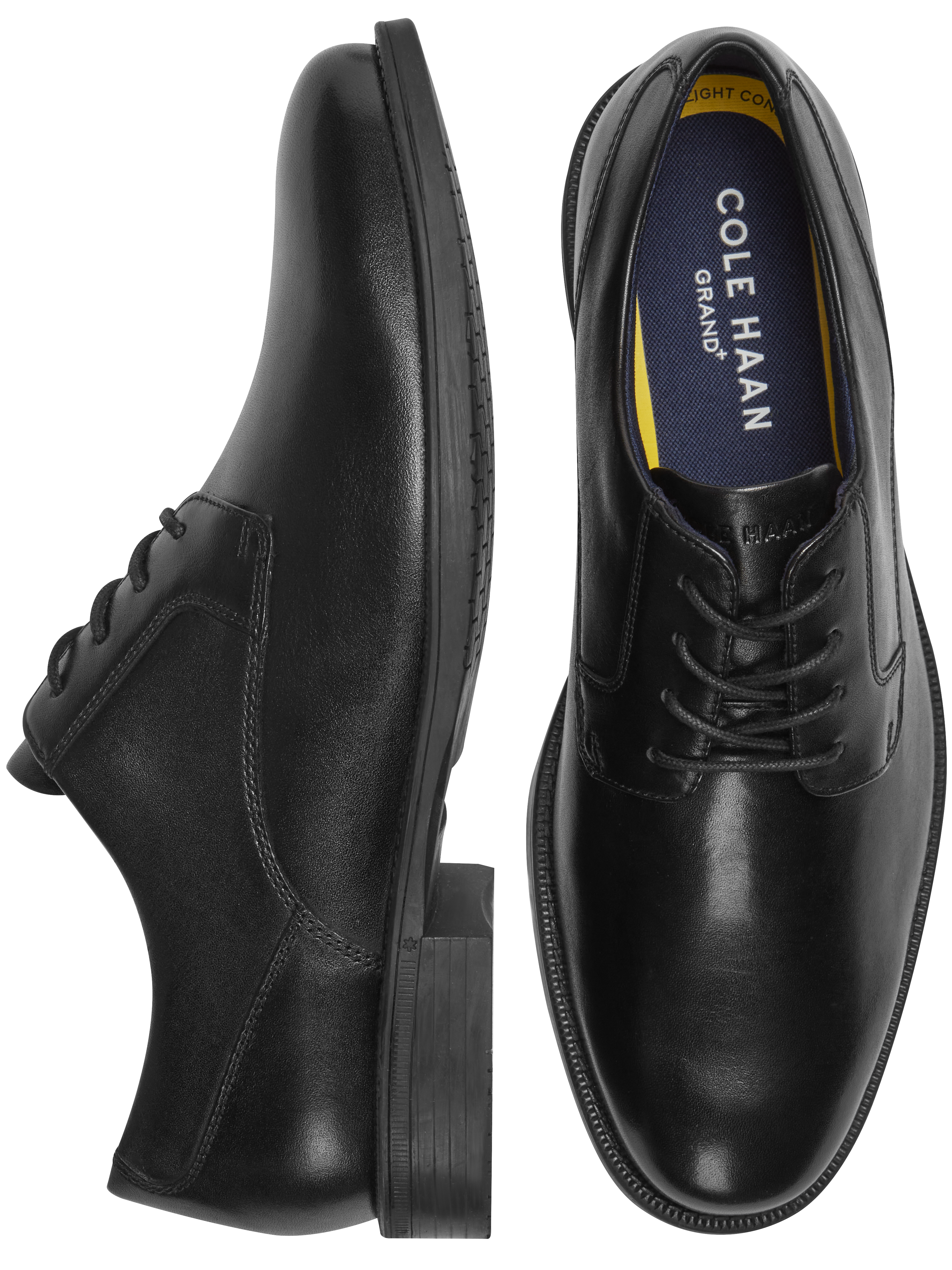 Cole Haan Grandplus Pratt Plain Toe Dress Shoes | Men's