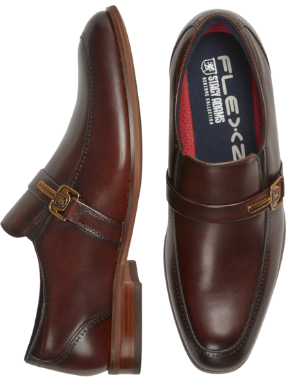 Stacy adams men's slip on dress shoes hot sale