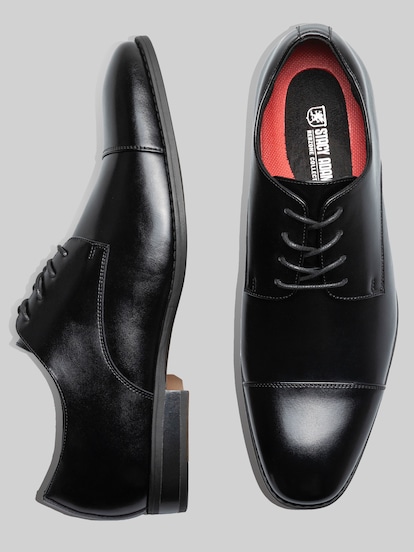 Stacy Adams Nelson Cap Toe Lace Up Oxfords | Men display picture 3