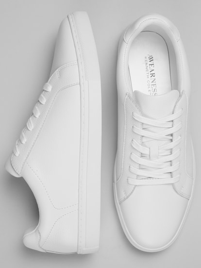 Awearness Kenneth Cole Pebble Grain Sneakers | Men
