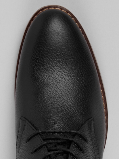 Joseph Abboud Pebbled Leather Chukka Boots | Men's | Moores Clothing
