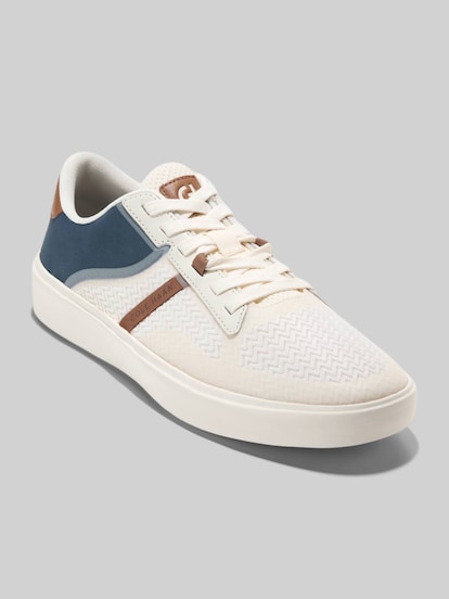 Cole Haan Grand Crosscourt Winner Leather Lace-up Sneakers | Men's
