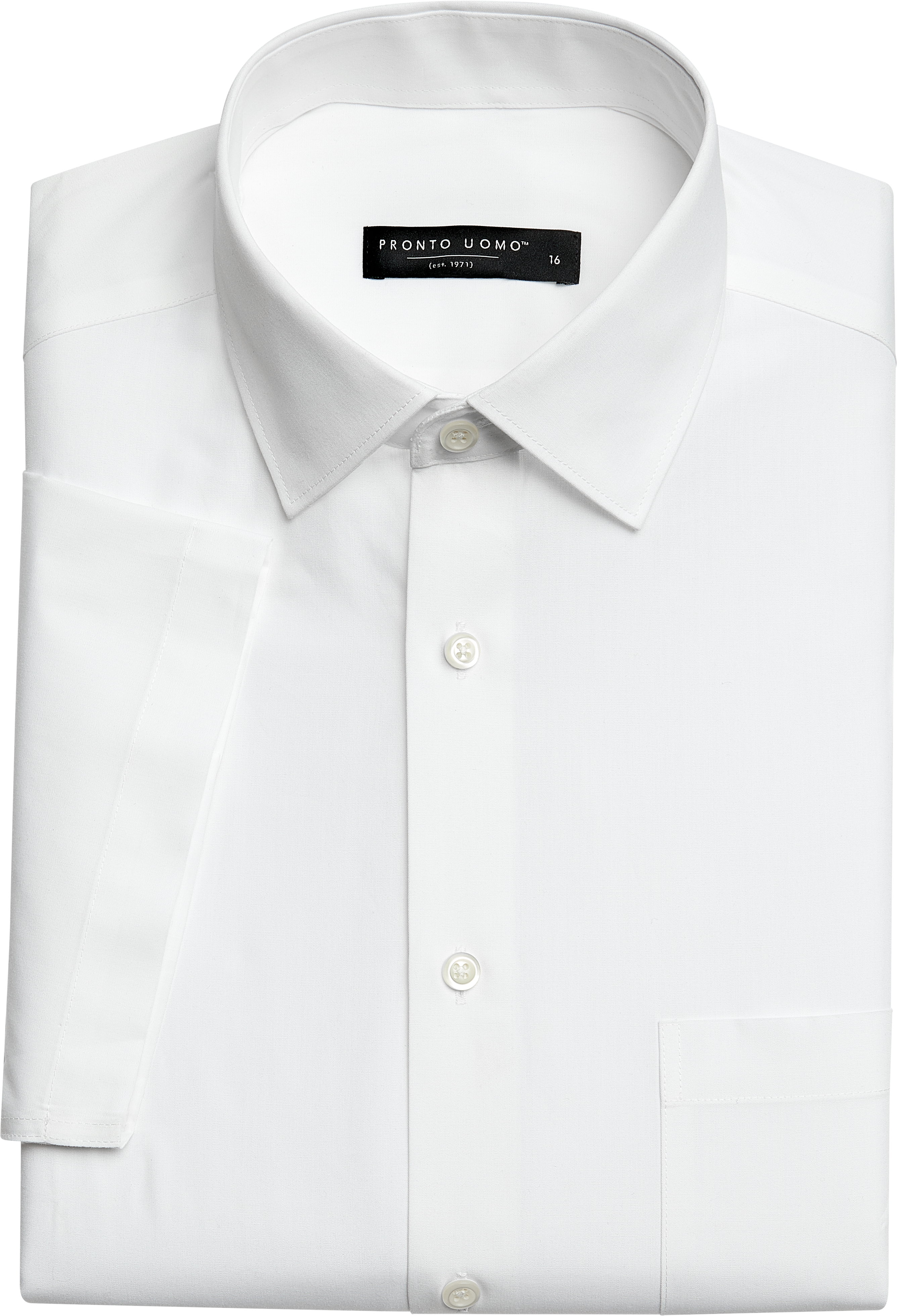 Pronto Uomo Modern Fit Short Sleeve Dress Shirt | Men's Shirts | Moores  Clothing