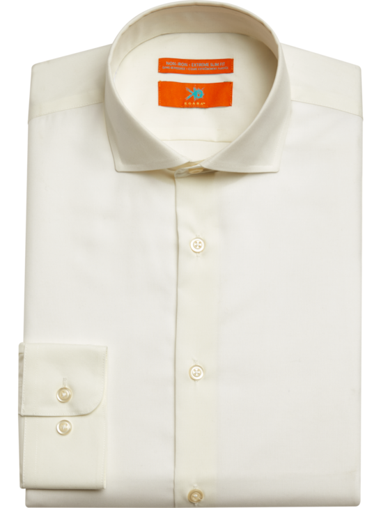 Egara Orange Skinny Fit Dress Shirt | Men's Shirts | Moores Clothing