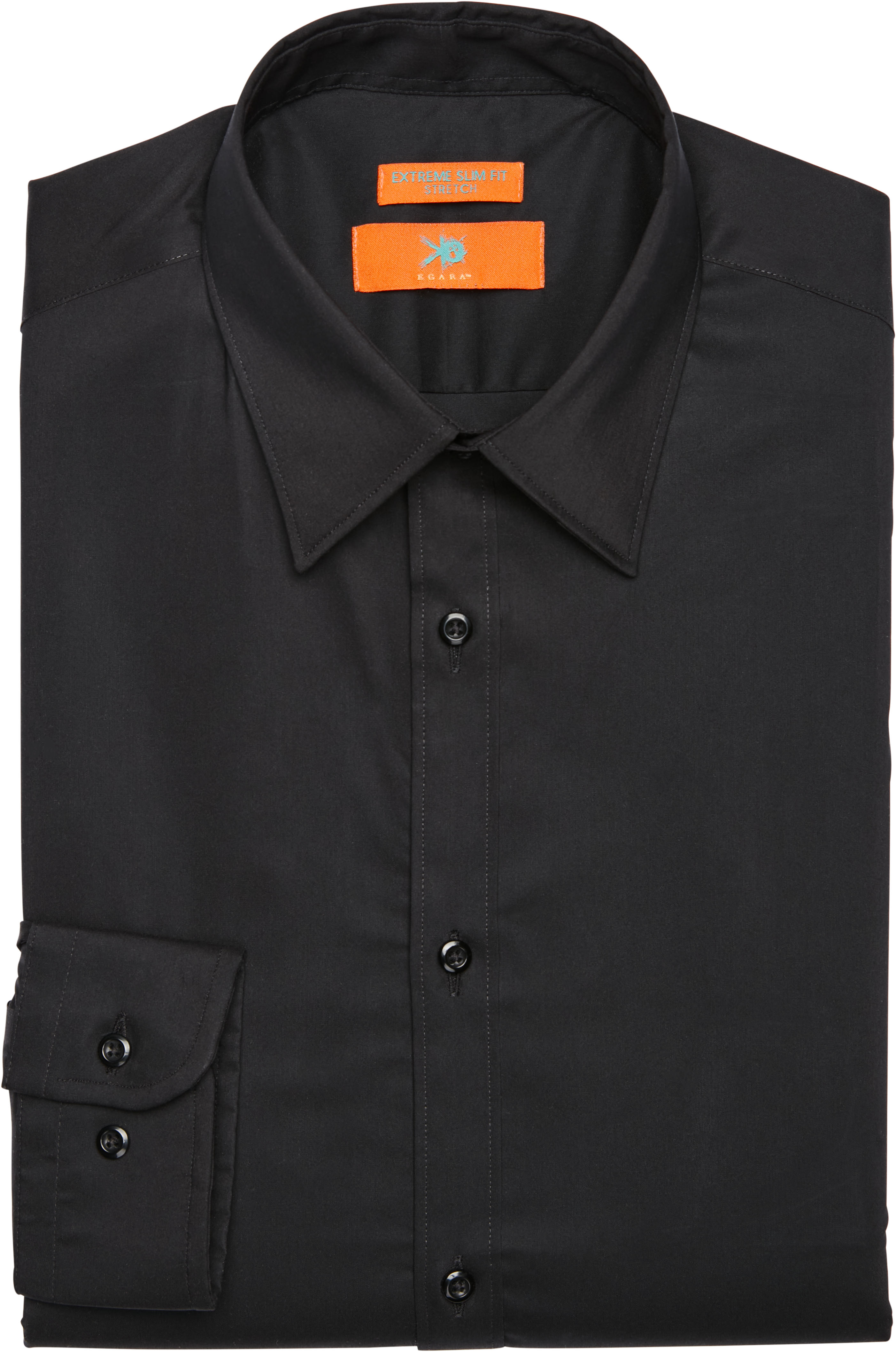 Egara Orange Skinny Fit Dress Shirt | Men's Shirts | Moores Clothing