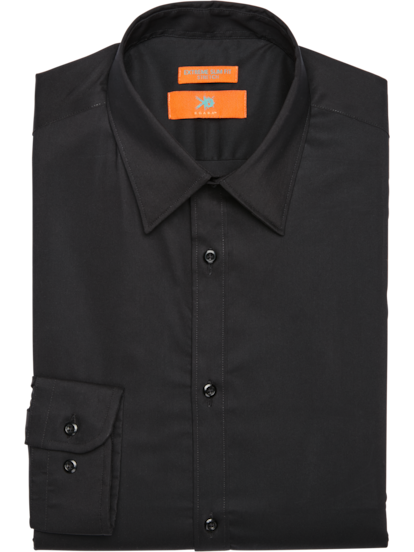 Egara Orange Skinny Fit Dress Shirt | Men's Shirts | Moores Clothing