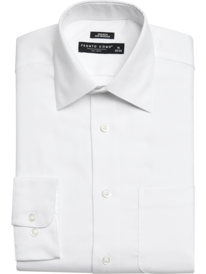 White oxford dress shirt deals