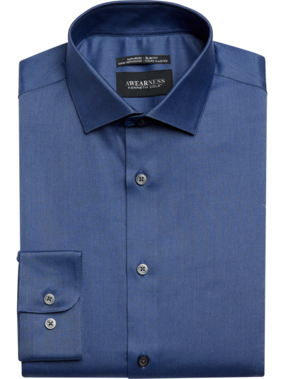 Kenneth cole reaction slim fit dress shirt discount