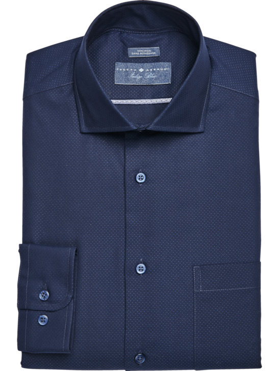 Joseph Abboud Indigo Blue Modern Fit Dress Shirt | Men's | Moores Clothing