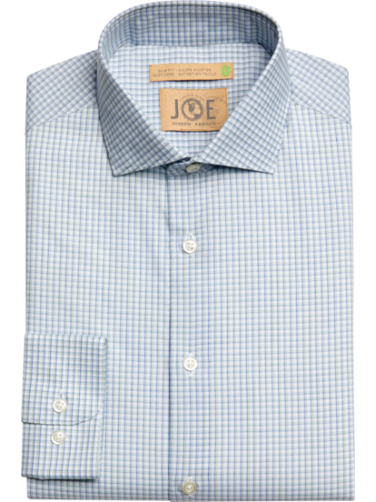 Joe Joseph Abboud Slim Fit Check Dress Shirt Men s Moores Clothing