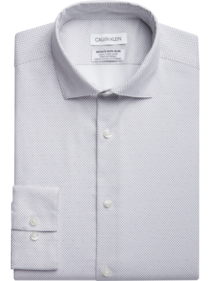 Calvin Klein Slim Fit Spread Collar Dress Shirt Men s Moores Clothing