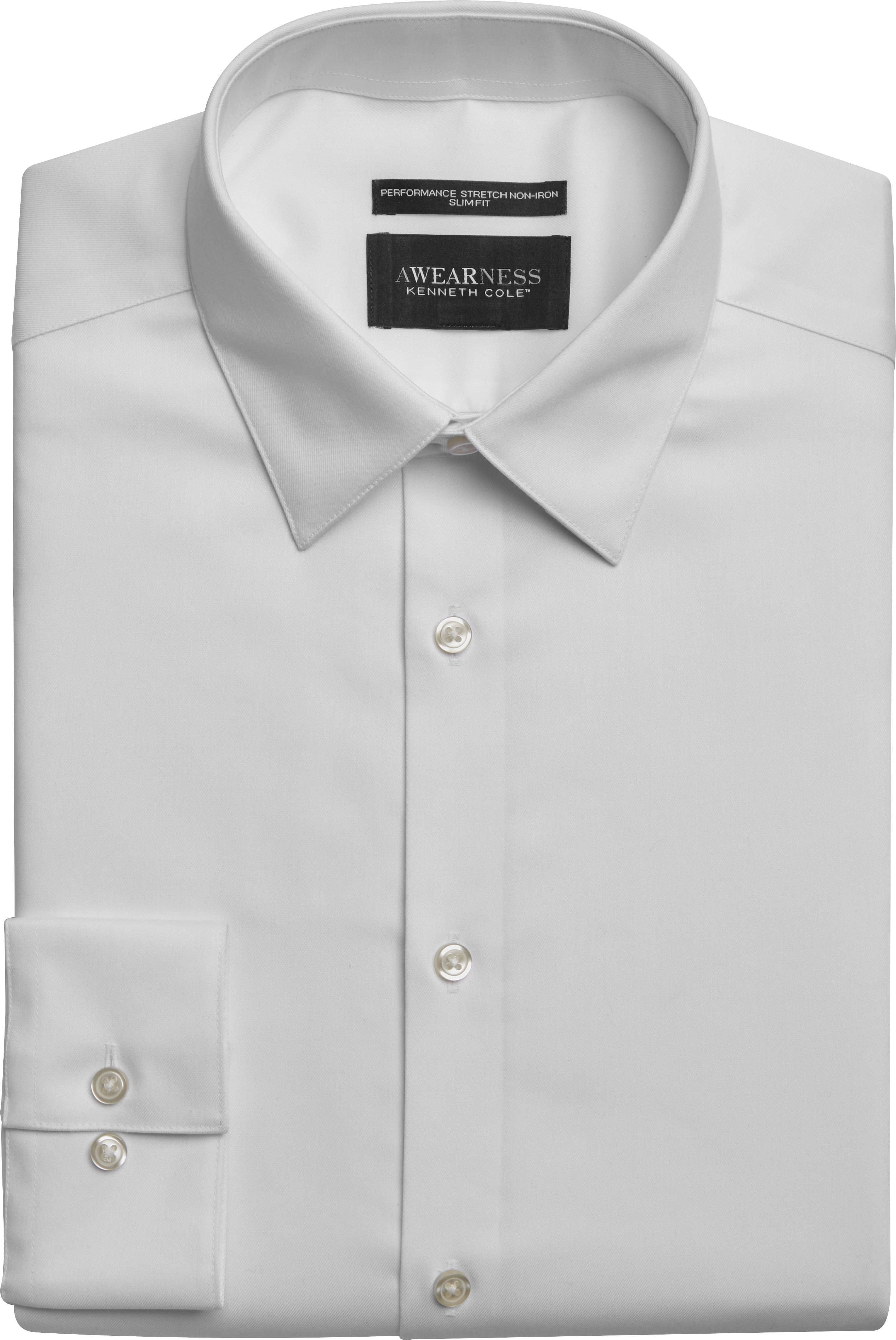 kenneth cole fitted dress shirts Kenneth Cole Men's Dress Shirt Regular Fit Stretch Collar Non Iron Solid