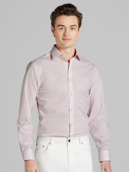 Calvin Klein Slim Fit Supima Cotton Dress Shirt | Men's | Moores Clothing