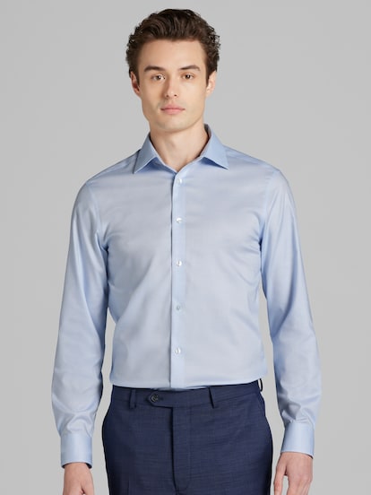calvin klein men's dress shirts regular fit Calvin Klein Men's Regular-Fit Dress Shirt - White