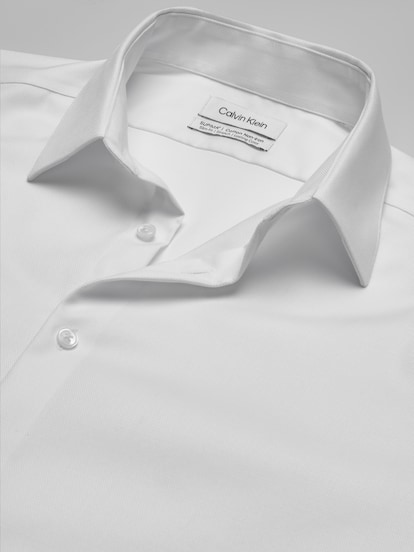 Calvin Klein Slim Fit Supima Cotton Dress Shirt | Men's Shirts | Moores  Clothing