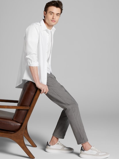 Calvin Klein Slim Fit Supima Cotton Dress Shirt | Men's Shirts | Moores  Clothing