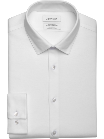 Calvin Klein Steel Men's Slim Fit Dress shirt : : Clothing, Shoes  & Accessories