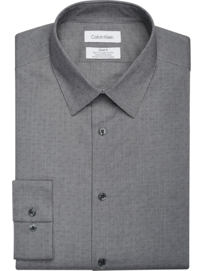 Calvin Klein Chemise Habill e Coupe Ajust e Sans Repassage Avec