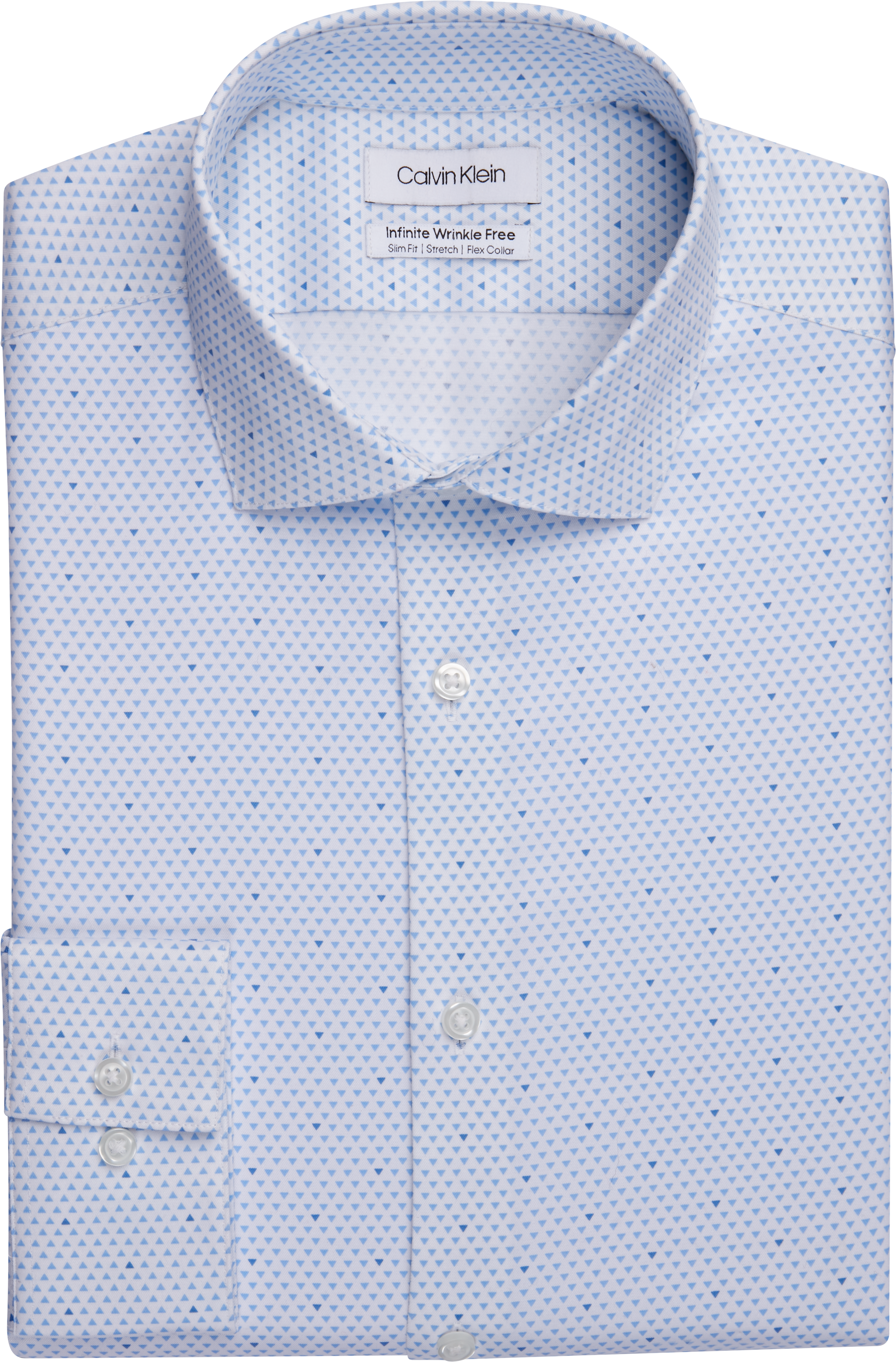 Calvin Klein Slim Fit Spread Collar Dress Shirt | Men's | Moores