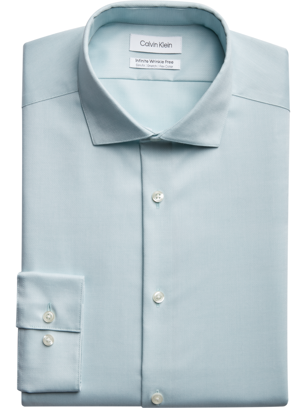 Calvin Klein Slim Fit Spread Collar Dress Shirt Men's Moores Clothing