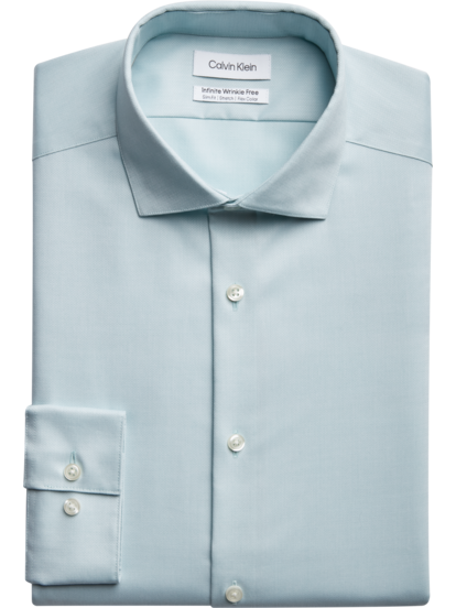 Slim Fit Shirt with Spread Collar