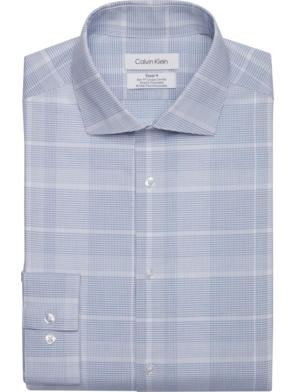 Calvin Klein Infinite Wrinkle Free Slim Fit Stretch Collar Dress Shirt |  Men's Shirts | Moores Clothing