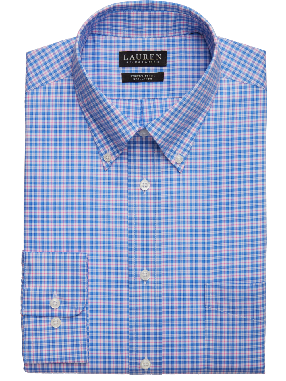 Lauren By Ralph Lauren Classic Fit Ultraflex Dress Shirt Men's