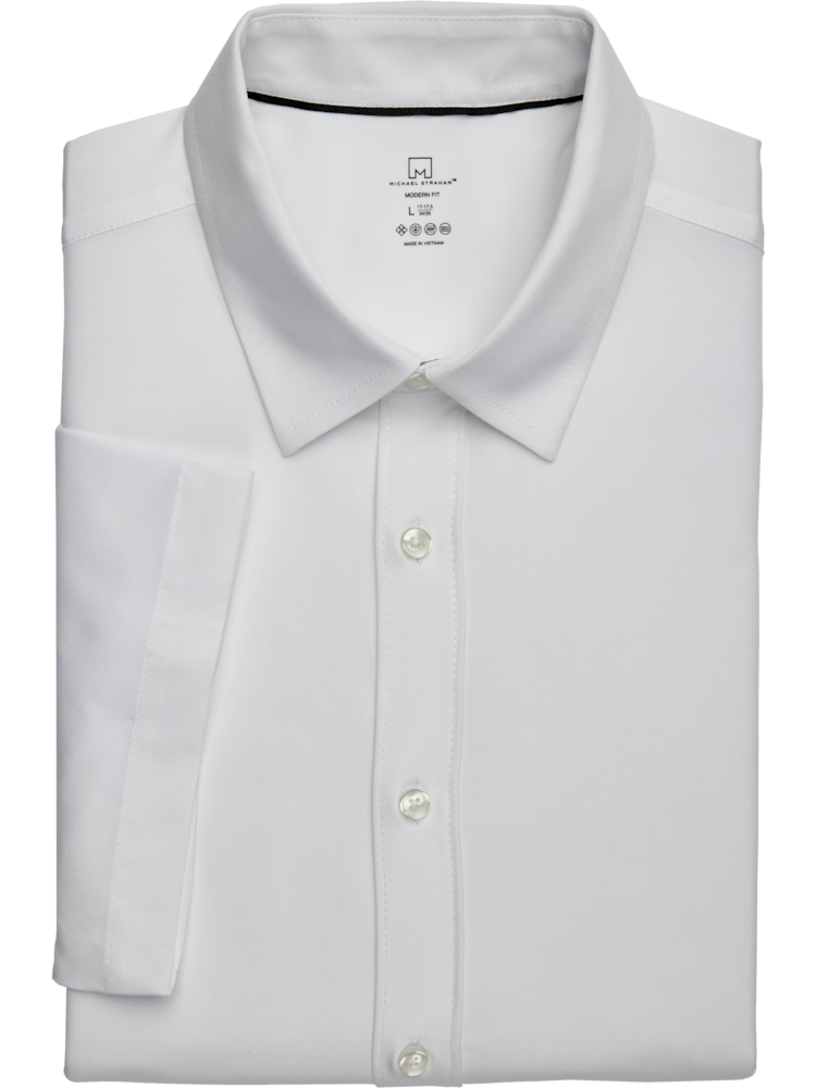 Moores white top dress shirt