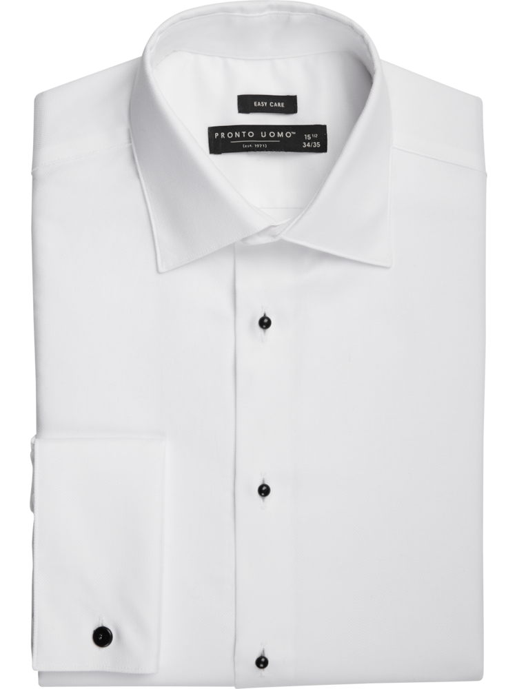 Pronto uomo white dress shirt clearance