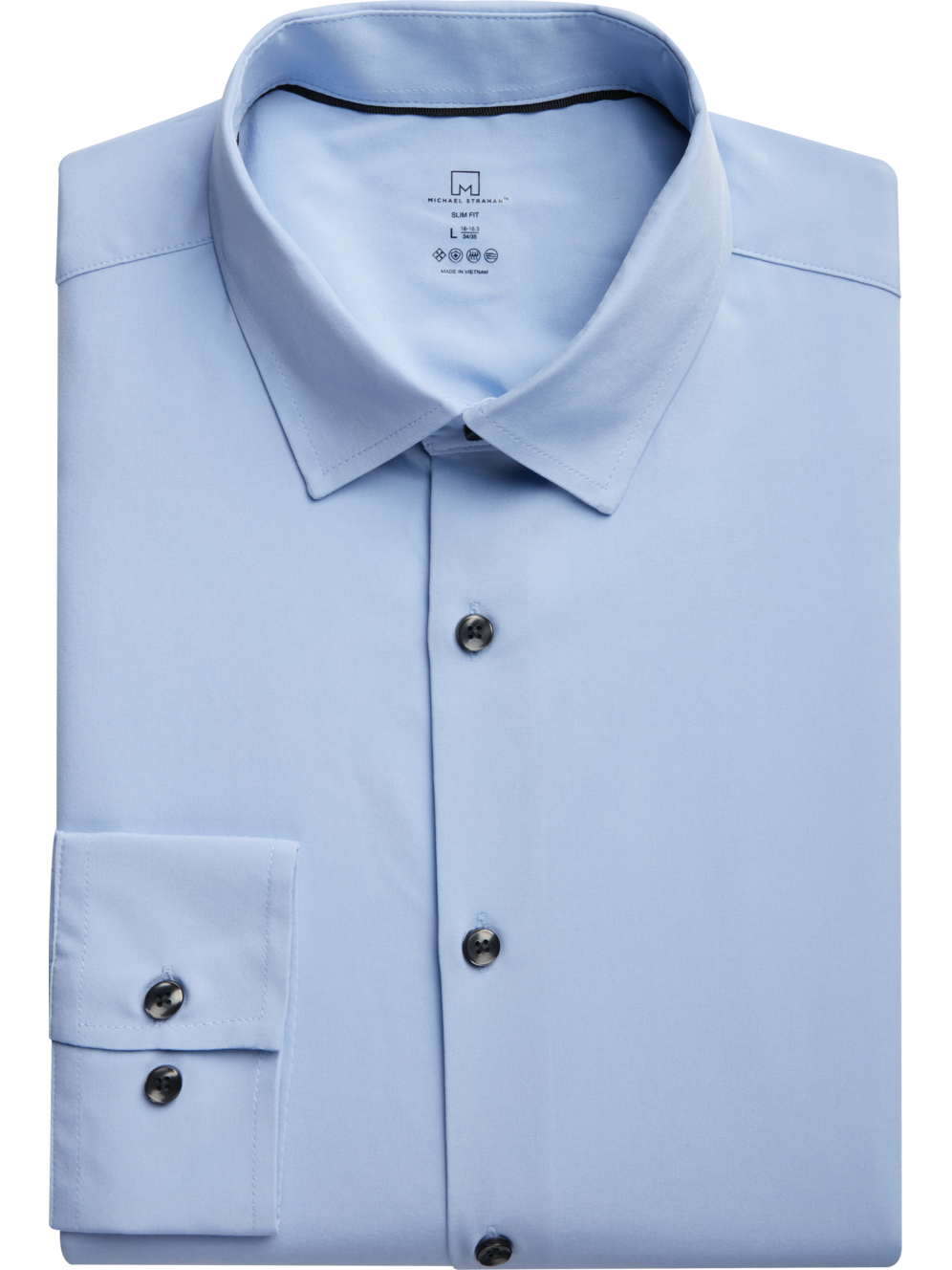 Michael Strahan Slim Fit Spread Collar Dress Shirt Men's Shirts