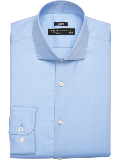 White herringbone dress shirt 2025