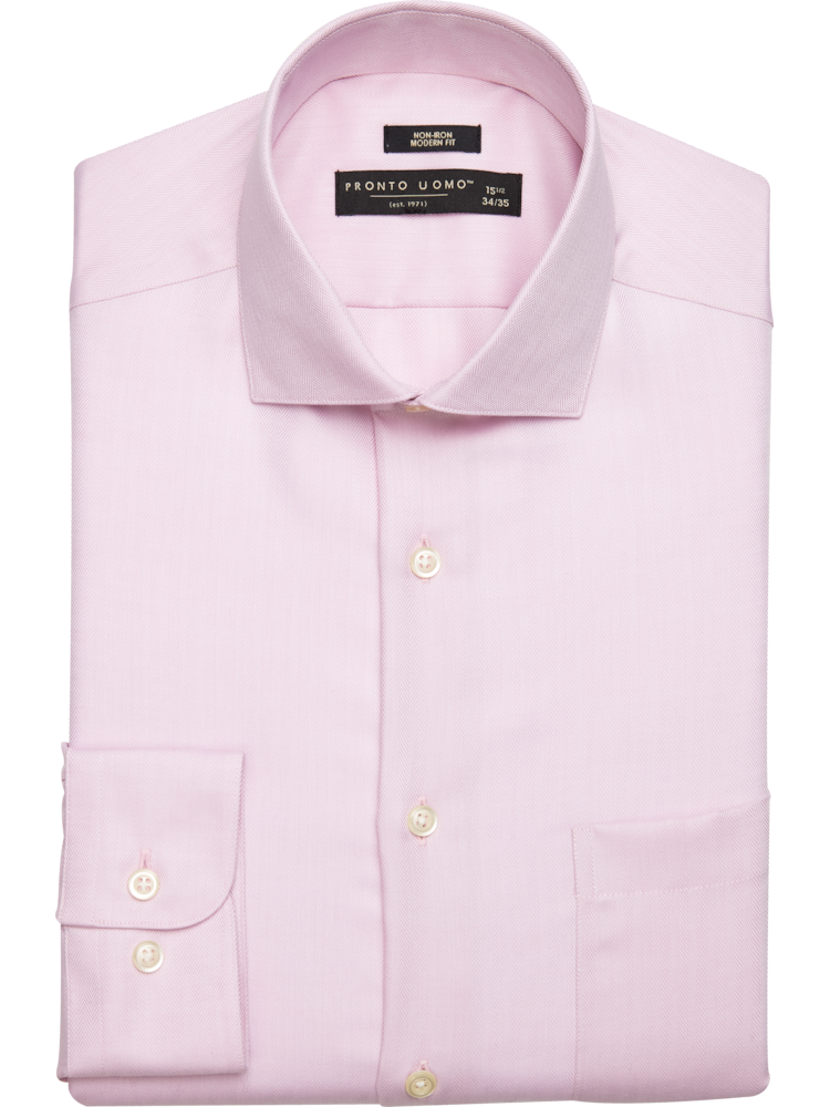  CENTUKE Pink Plain Solid Color Men's Athletic