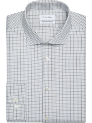 Calvin Klein Infinite Wrinkle Free Slim Fit Stripe Dress Shirt | Men's  Shirts | Moores Clothing