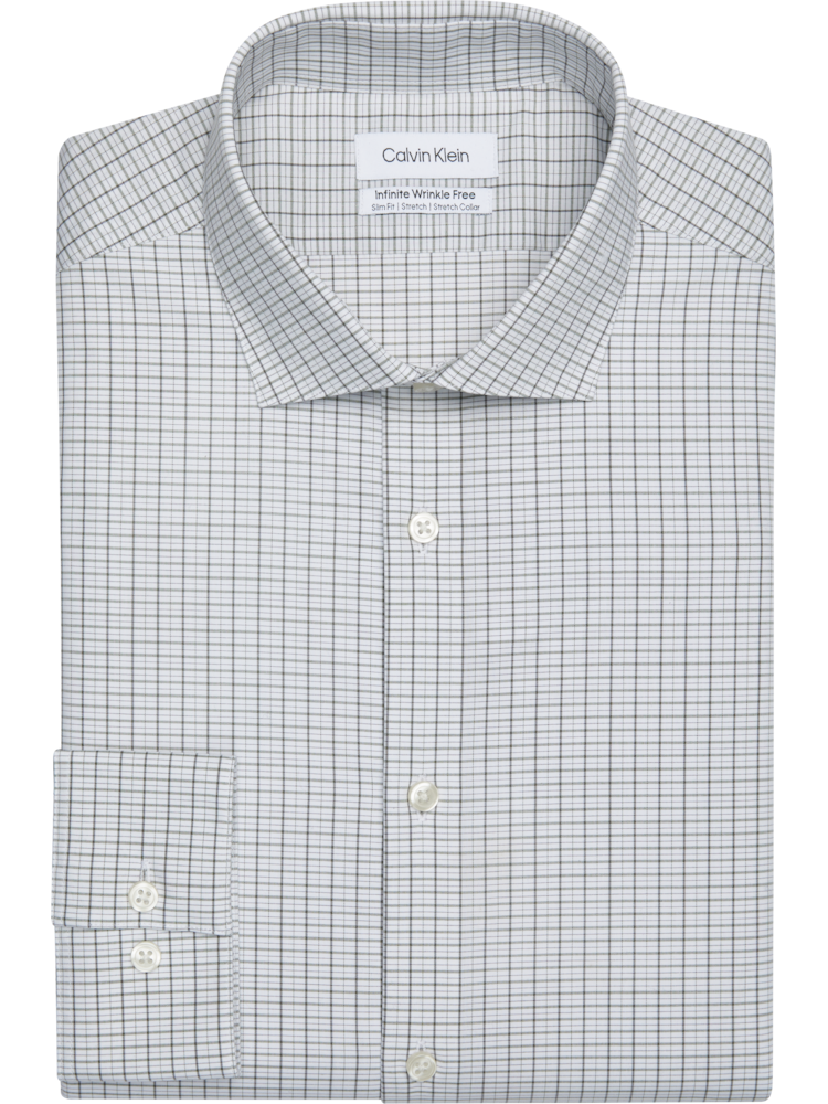 Calvin Klein Men's Dress Shirts Non Iron Regular India