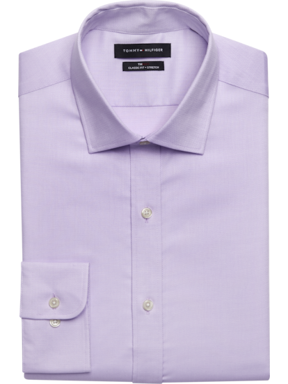 Tommy Hilfiger Th Flex Classic Fit Dress Shirt