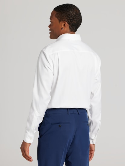 Awearness Kenneth Cole Slim Fit Covered Placket Dress Shirt | Men's Shirts  | Moores Clothing